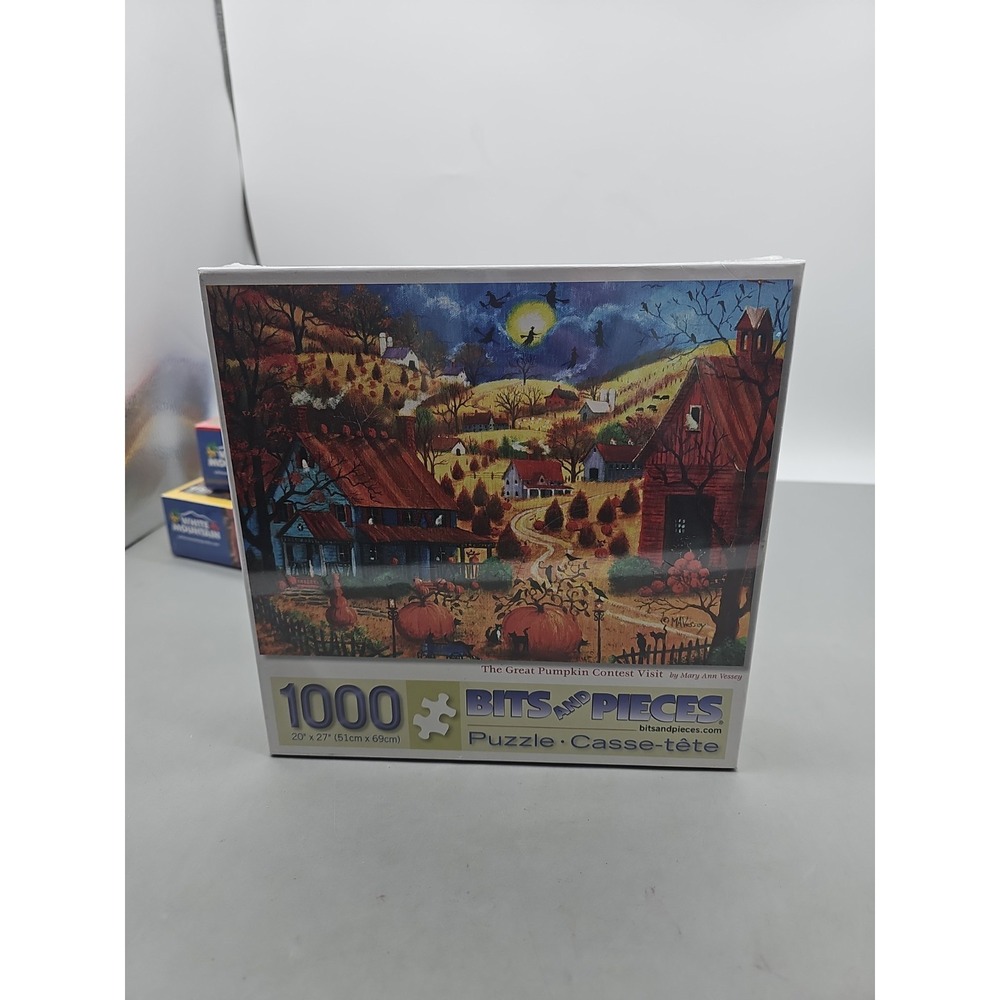 Bits and Pieces The Great Pumpkin Contest Visit by Mary Ann Vessey‎ 1000 Piece
